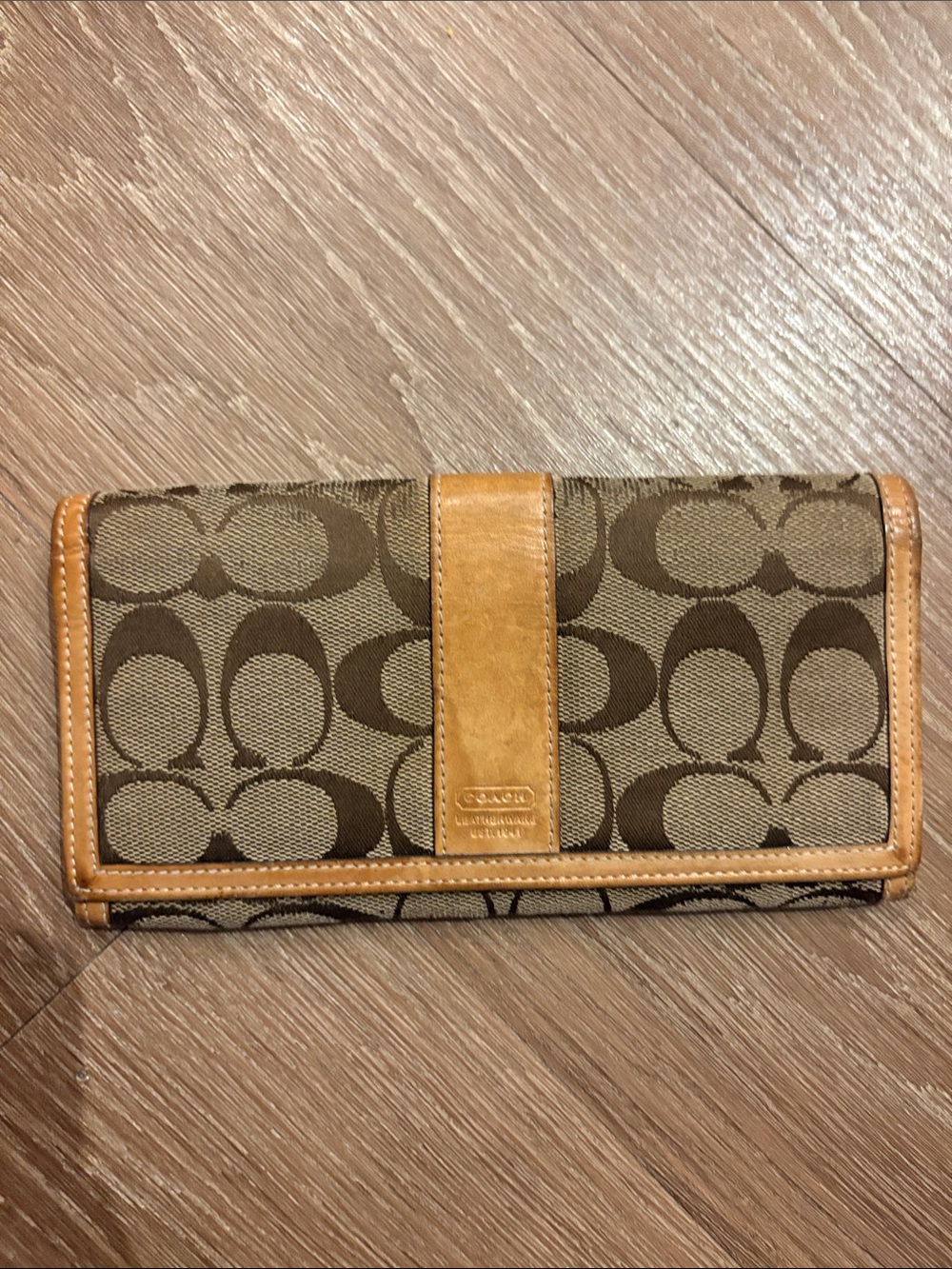 Vintage coach 1941 wallet